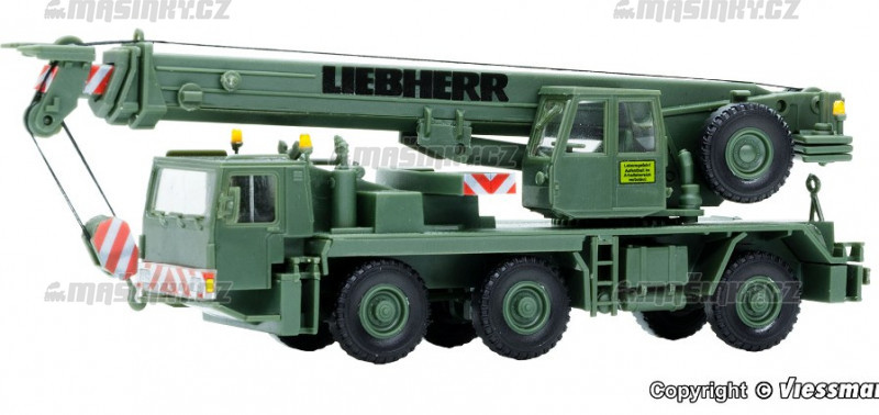 H0 - Mobiln jeb Bundeswehr LIEBHERR LTM 1050/3 #2