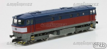 TT - Dieselová lokomotiva řady 749-1212 ČD - (digitál zvuk)