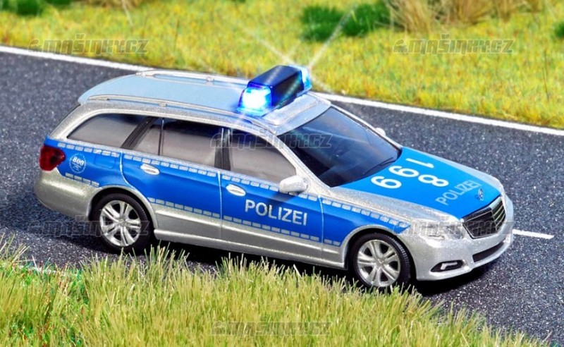 H0 - Mercedes E-t. "Policie" #1