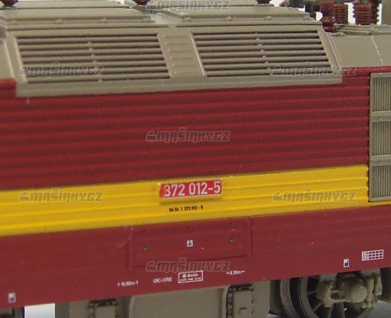 N - Elektrick lokomotiva BR 372 - D  CARGO (analog) #2