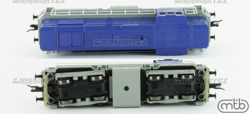 TT - Dieselov lokomotiva 740 749 - Metrans (analog) #3