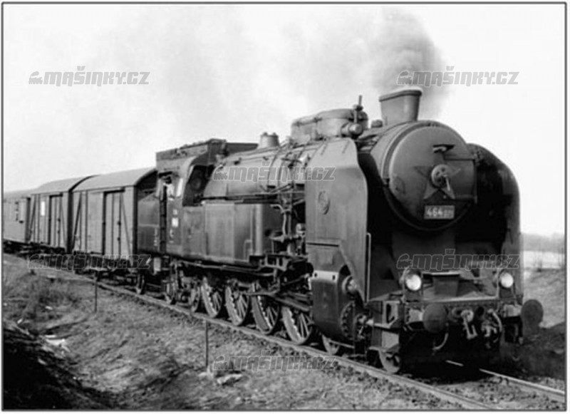 H0 - Parn lokomotiva 464 071 - SD (analog) #1