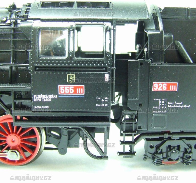 H0 -  Parn lokomotiva ady 555.1 - SD #4