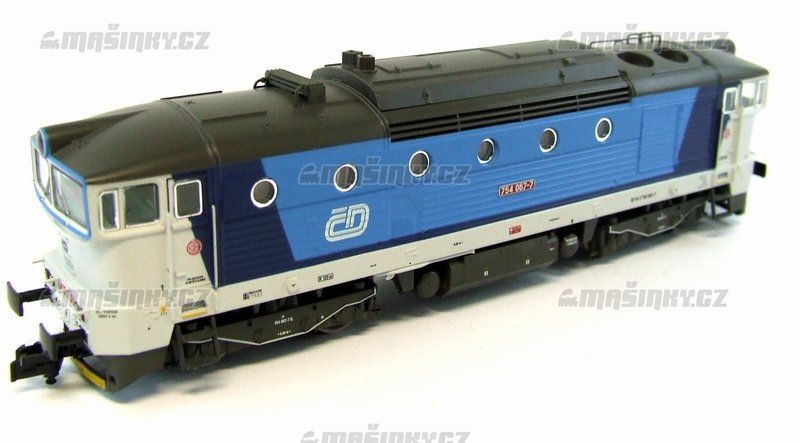 TT - Model lokomotivy ady 754 - D (digital-zvuk) #2
