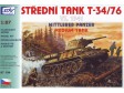 H0 - T-34/76 vz. 1941, stedn tank novinka 02/14