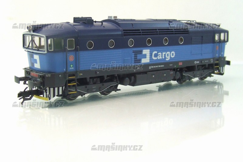 TT - Dieselov lokomotiva ady 750 - D CARGO (analog) #1