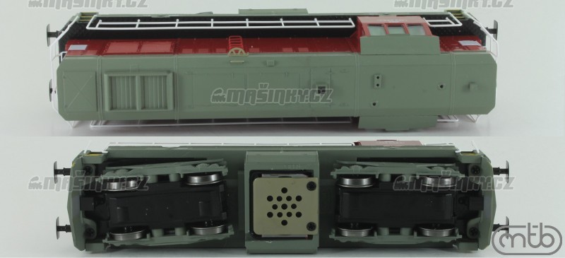 H0 - Dieselov lokomotiva ady 742 044  - D (analog) #3