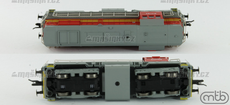 TT - Dieselov lokomotiva 740 800-8 (analog) #3