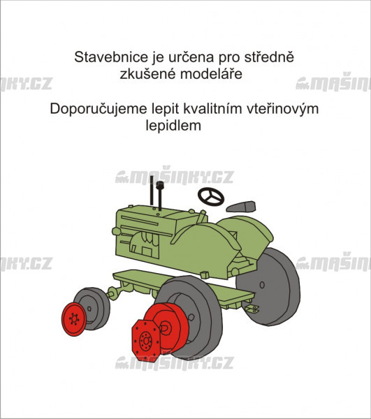 TT - Stavebnice - Traktor HANOMAG kolov #2