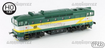 H0 - Dieselov lokomotiva 750 253 - D (analog)
