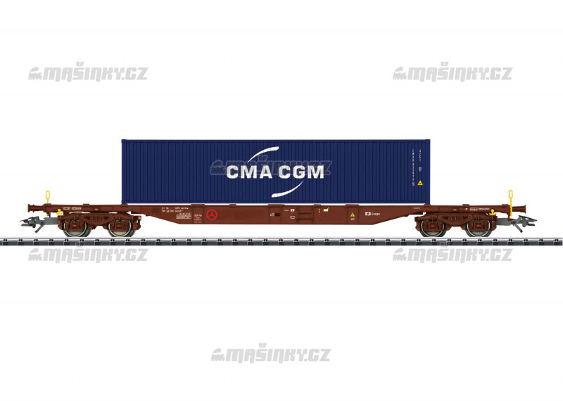 H0 - Ploinov vz Sgnss 539.8 s kontejnerem - D Cargo #1