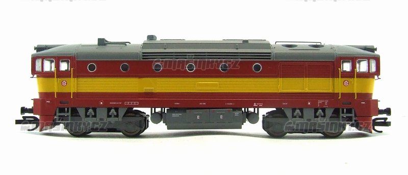 TT - Dieselov lokomotiva ady 753-212 - D #2