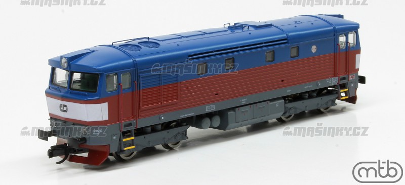 TT - Dieselov lokomotiva ady 749-051 D - (analog) #1