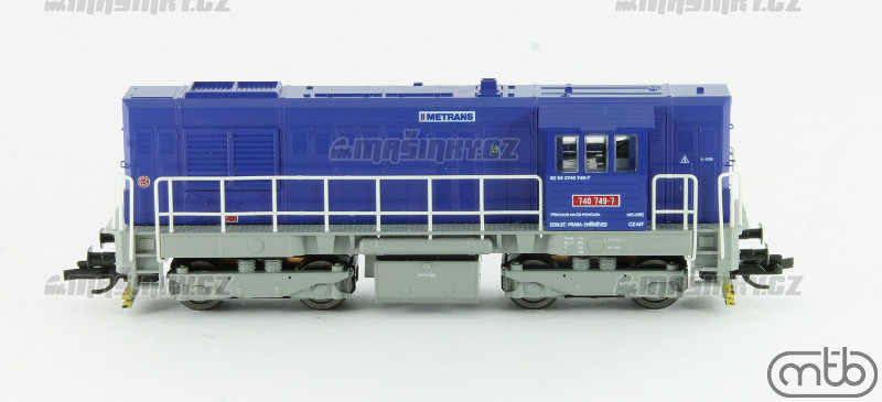 TT - Dieselov lokomotiva 740 749 - Metrans (analog) #2