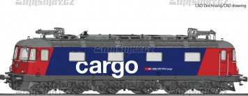 N - EL. lok. Re 620 051-3, SBB Cargo (DCC, zvuk)