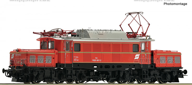 H0 - Elektrick lokomotiva1020 001-2 - BB (analog) #1