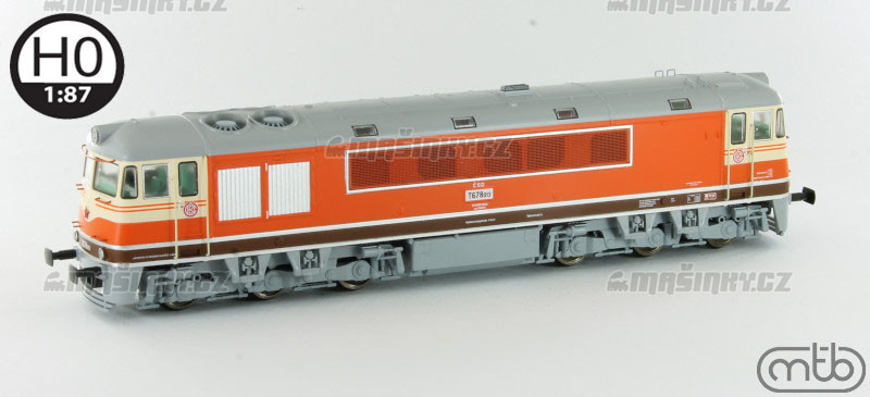 H0 - Dieselov lokomotiva T678.013 - SD (DCC,zvuk) #1