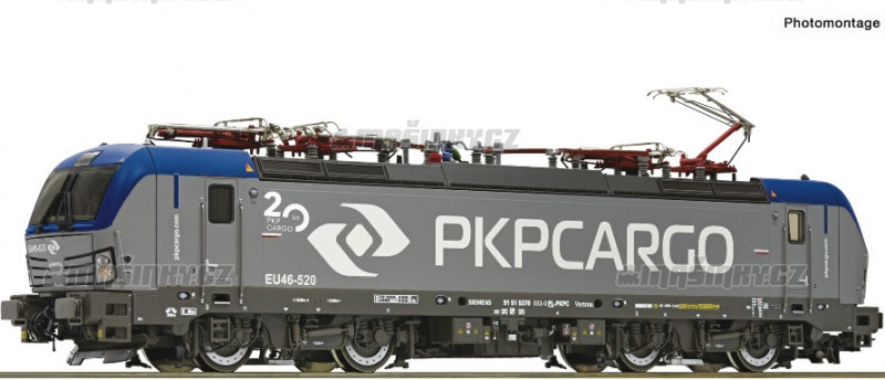 H0 - El. lok. EU46-520, PKP Cargo (analog) #1