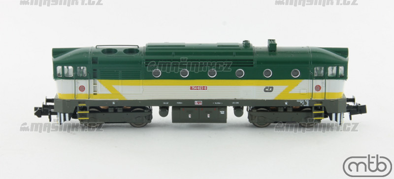 N - Diesel-elektrick lokomotiva 754 023 - D (analog) #2