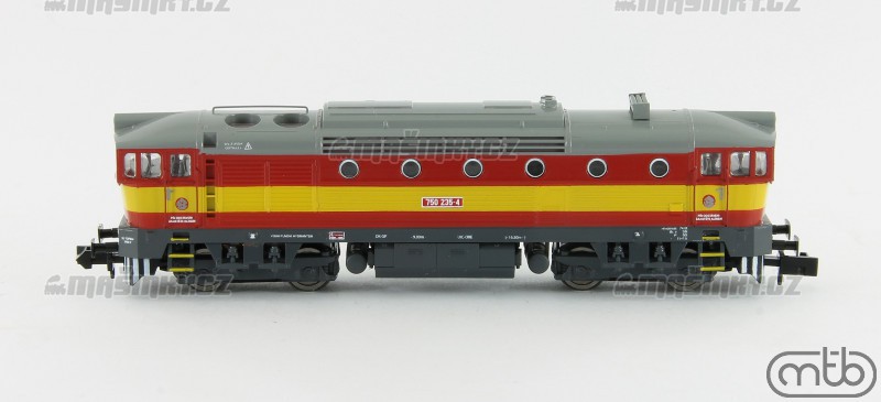 N - Dieselov lokomotiva 750 235 - D (analog) #2
