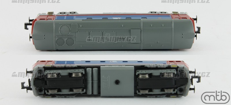 N - Diesel-elektrick lokomotiva 749 018 - CDC (analog) #3