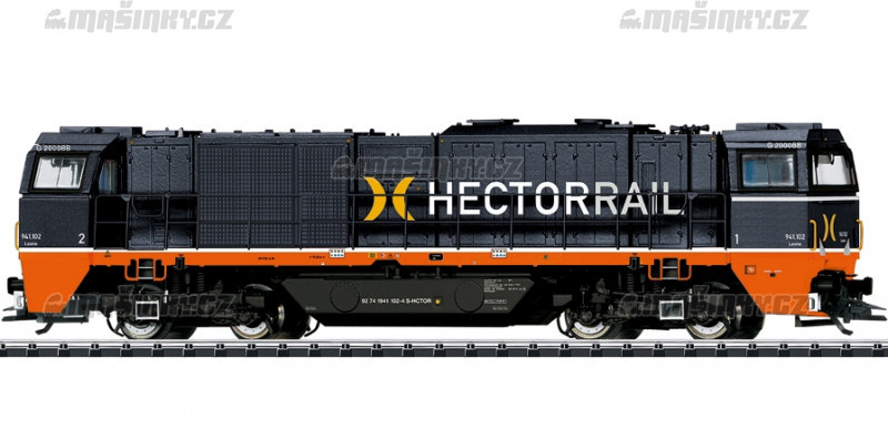 H0 - Dieselov lok. G 2000 BB, Hectorrail (DCC, zvuk) #1