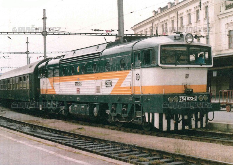 H0 - Dieselov lokomotiva 754 023-0 - SD (DCC, zvuk) #1