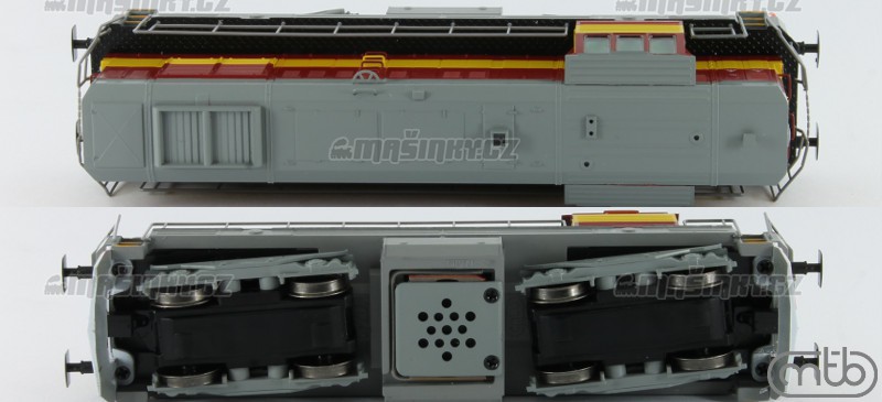 H0 - Diesel-elektrick lokomotiva ady T466 2364 - SD (analog) #3