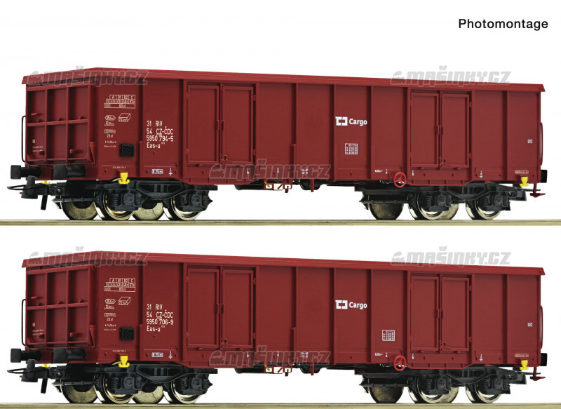 H0 - Set dvou voz Eas-u - D Cargo #1