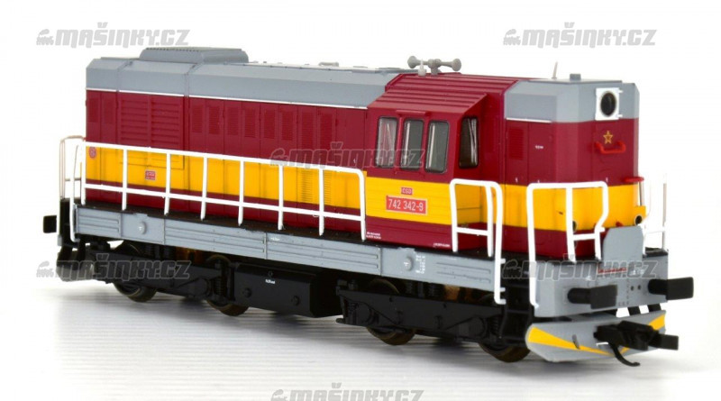 TT - Dieselov lokomotiva 742.342-9 - SD (analog) #2