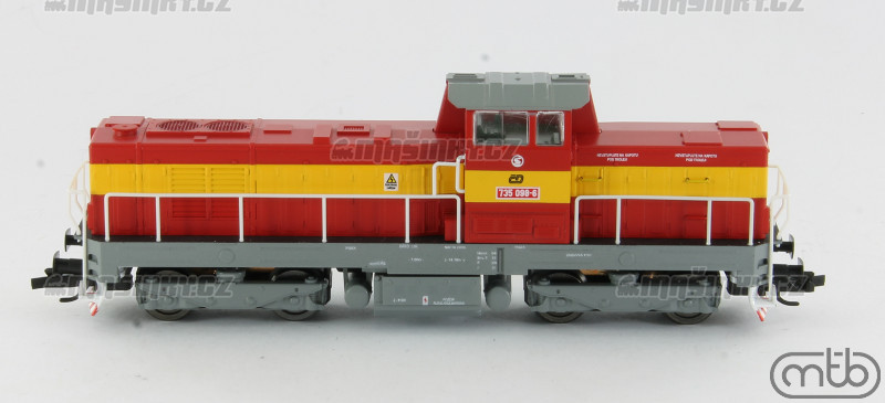 TT - Diesel-elektrick lokomotiva 735 098 - D (analog) #2
