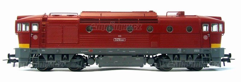 H0 - Dieselov lokomotiva ady T478.3187, SD #4