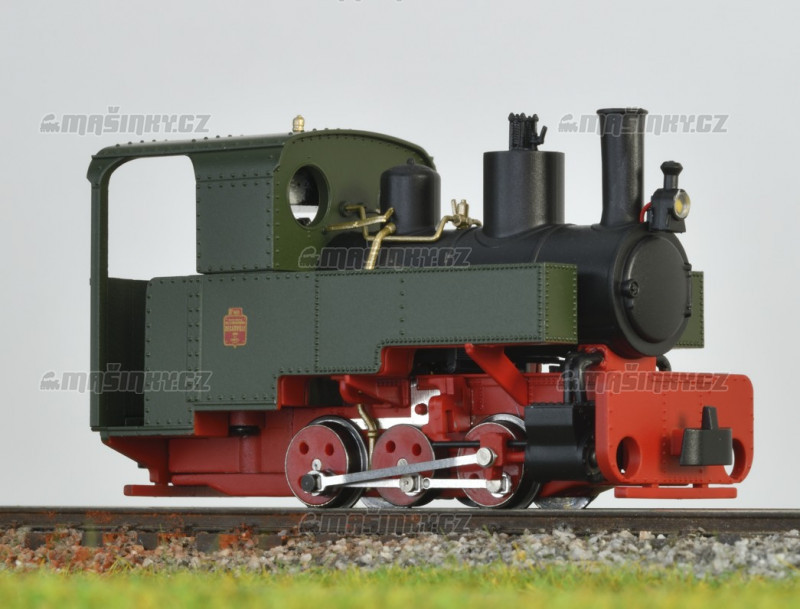 H0e - Parn lokomotiva Decauville Progres - zelen #1