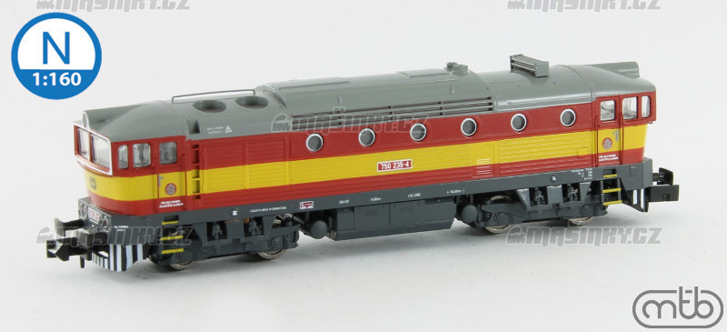 N - Diesel-elektrick lokomotiva 754 062 - D (analog) #1