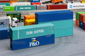 H0 - 40' kontejner, 5 ks