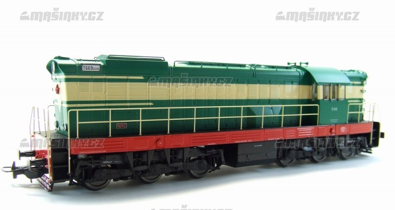 H0 - Dieselov lokomotiva ady T669.0012- SD  "melk" - analog #1