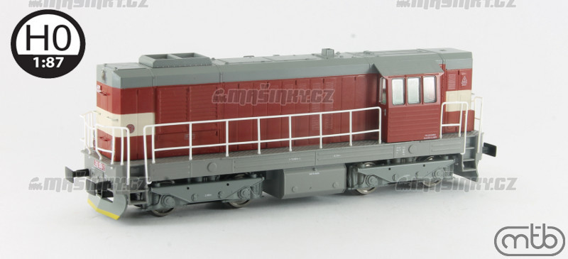 H0 - Diesel-elektrick lokomotiva 742 086 - D (DCC, zvuk) #1