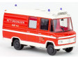 H0 - Mercedes L 508 RTW, profesionální hasičský sbor Solingen