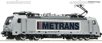H0 - Elektrick lokomotiva 386 012-9 - Metrans (DCC,zvuk)