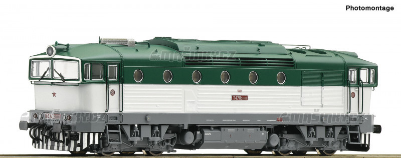 H0 - Dieselov lokomotiva T 478.3 - SD (analog) #1