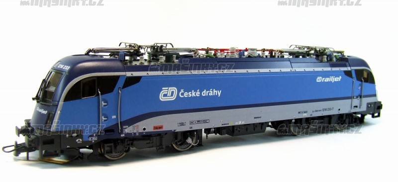 H0 - El. lokomotiva Rh 1216 233-7 "Railjet", D - (DCC, zvuk) #3
