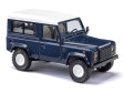 H0 - Land Rover Defender 90, modrý s bílou střechou