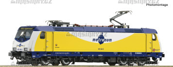 H0 - Elektrick lokomotiva ME 146-12 - metronom (analog)