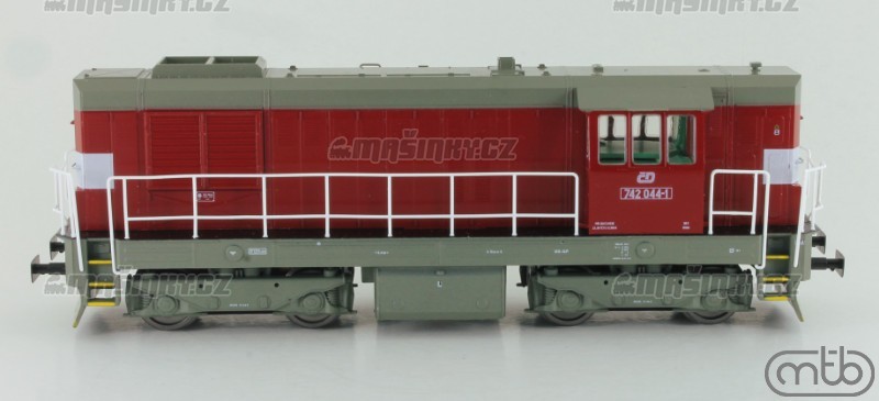 H0 - Dieselov lokomotiva ady 742 044  - D (analog) #2