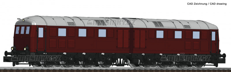 N - Dieselelktrick dvojit lokomotiva 288 002-9 - DB (DCC, zvuk) #1