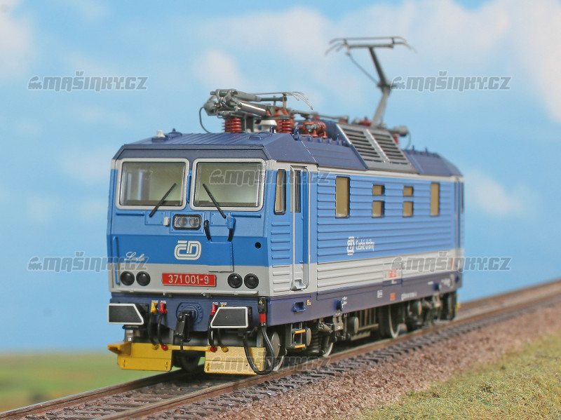 H0 - Elektrick lokomotiva 371 001 Lucka - D (analog) #3