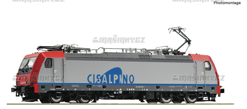 H0 - Elektrick lokomotiva ady Re 484 018-7 - Cisalpino (analog) #1