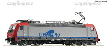 H0 - Elektrick lokomotiva ady Re 484 018-7 - Cisalpino (analog)