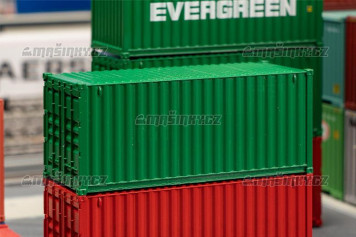 H0 - 20' kontejner, zelen