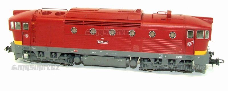 H0 - Dieselov lokomotiva ady T478.3187, SD #2
